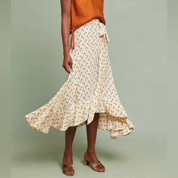 Faithfull the Brand Dresses & Skirts - Faithfull Kamares Wrap Skirt Size 4